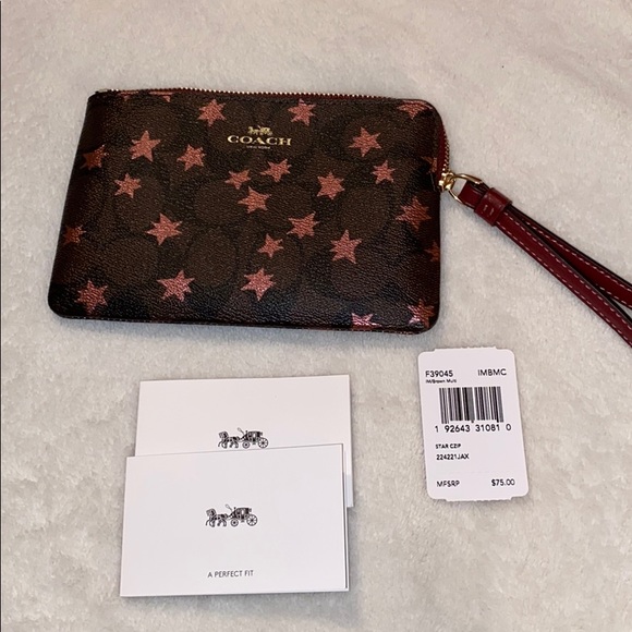 Coach Handbags - NWT Coach Star wristlet